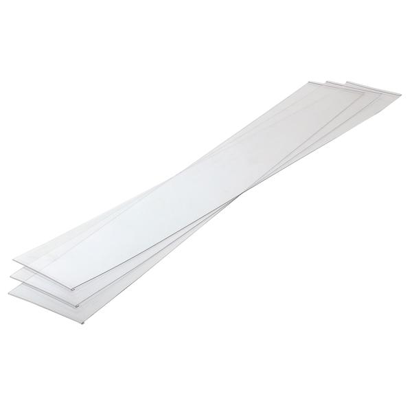 Transparente Stapelhilfe-Set für Gymnastikbälle.