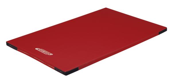 Sportco Super-Leichtturnmatte, 100 x 150 x 6 cm, rot