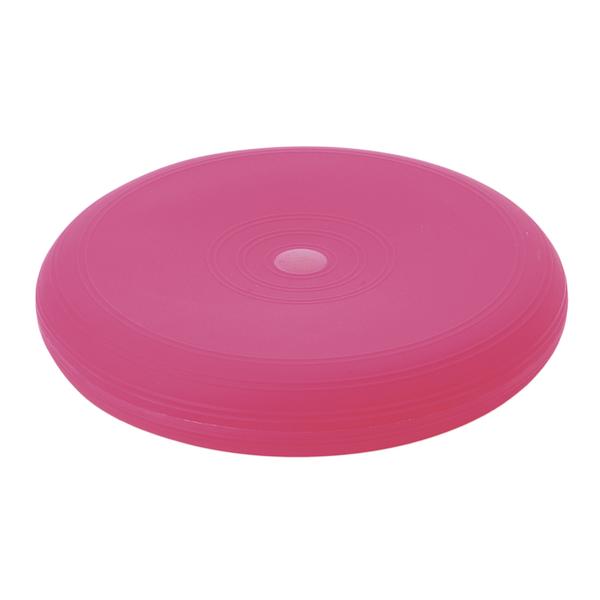 Pinker Balance-Disc für Fitness und Gleichgewichtstraining, rutschfest und stabil.
