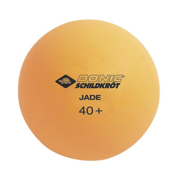 Oranger Tischtennisball Donic Schildkröt Jade 40+ für Wettkampf und Training