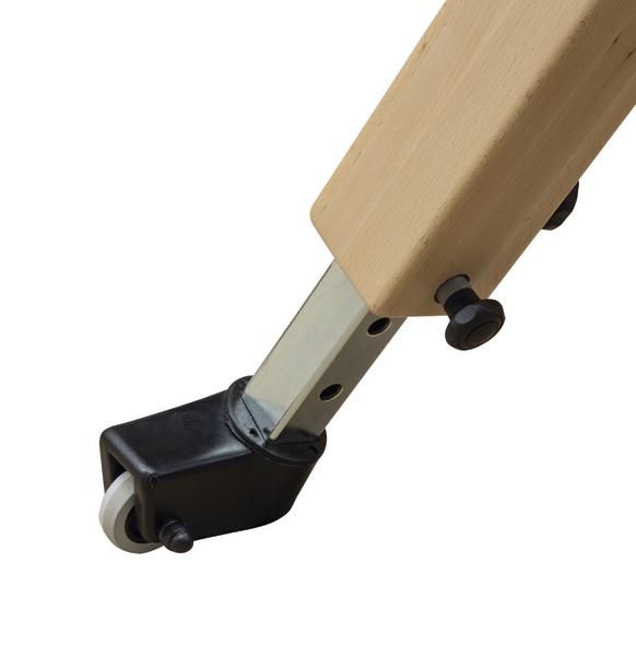 Sportco Turnbock, Beine aus Hartholz, Größe 1: 90 - 140 cm