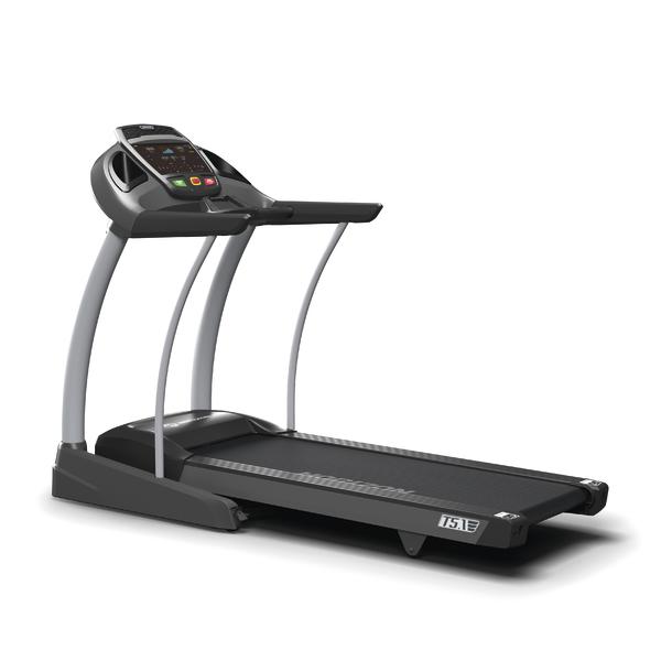 Laufband mit digitalem Display und Steuerung für Fitness und Ausdauertraining.