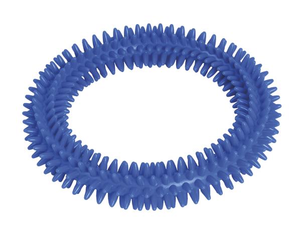 Blauer Noppenring zur  Muskelentspannung.