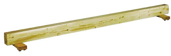 Sportco Übungsschwebebalken, ungepolstert, 200 cm lang