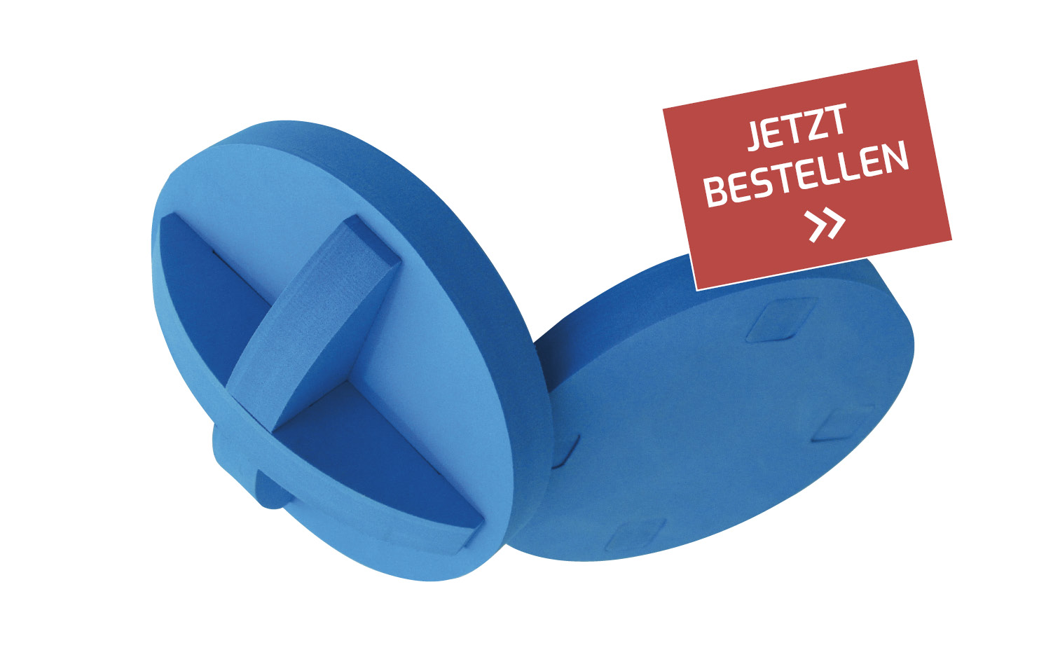 Balance-Kreisel aus blauem Schaumstoff, Art. 20460